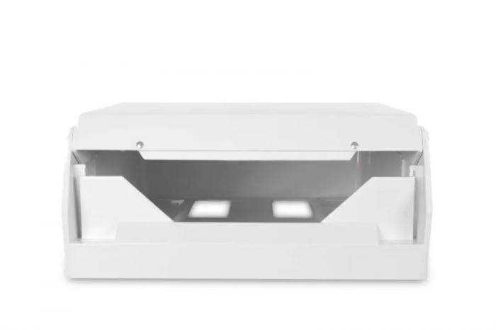 Papierhandtuch Spender weiß, Kunststoff, 600 Blatt (H3)